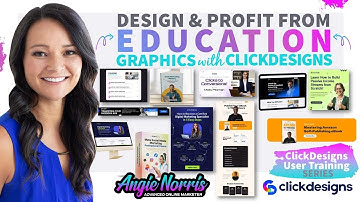 Developing Educational Materials and Course Graphics with ClickDesigns