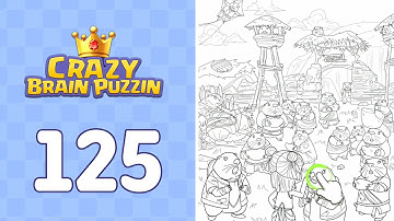 Crazy Brain Puzzle Level 125 Find the groundhogs