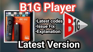  B1G Application Latest Codes for Firestick | Fast & Fully Working 2026 screenshot 2