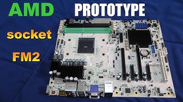 AMD FM2 prototype review - RETRO Hardware