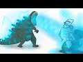 Godzilla vs monkey  part 1 prediction animation