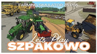 Silage verladen mit dem G29 und dem Farmstick auf der Konsole (Szpakowo) FS25