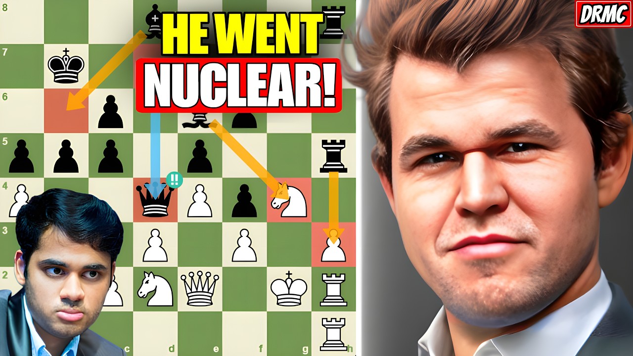 Магнусу Карлсену нет равных! Он разгромил Арджуна Эригаиси с помощью умопомрачительной стратегиче...