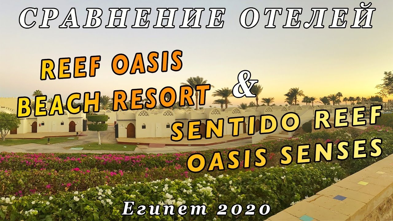 СРАВНЕНИЕ ОТЕЛЕЙ Sentido Reef Oasis Senses И Reef Oasis Beach Resort / Обзор отелей ЕГИПЕТ 2020