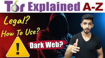TOR Browser Explained in Hindi (A-Z) 🔥 - Is it Legal? How to Use? Use करें या नहीं 🤔