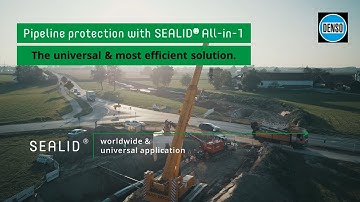 Pipeline protection with SEALID® All-in-1: The universal & most efficient solution.