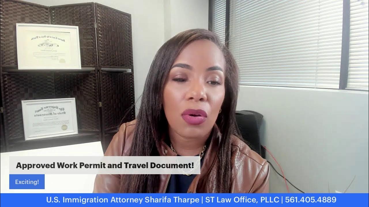 Approved 5 Year VAWA Work Permit and Travel Document YouTube