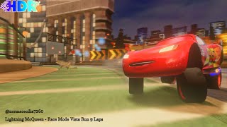 Hdr Cars 2 The Video Game Lightning Mcqueen - Race Mode Vista Run 9 Laps