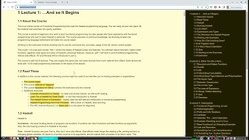 Функциональное программирование | Haskell | Предисловие | MOOC
