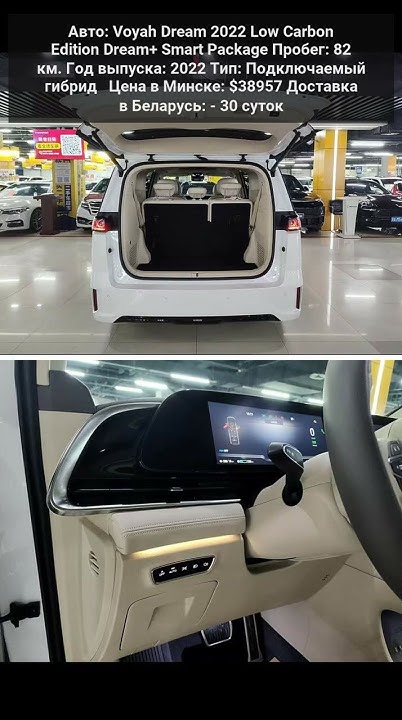 Voyah Dream 2022 Low Carbon Edition Dream+ Smart Package. - YouTube