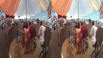 3D Video of the Whiskey Drome at Maker Faire 2012