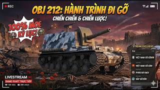Hành trình đi gỡ OBJ212 100% MOE? #wot #spgwot #worldoftanks #artywot