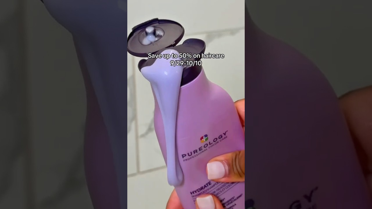 Save up to 50% off on haircare through 10/10