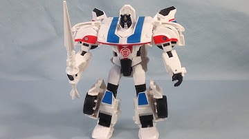 Transformers RID Warrior Class Autobot Jazz Review