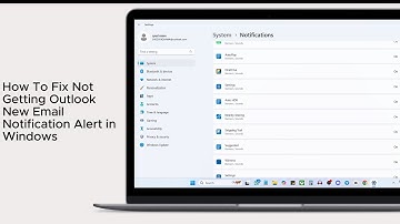 How To Fix Not Getting Outlook New Email Notification Alert in Windows
