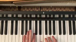 Video thumbnail of "Björk - Unravel (piano tutorial)"