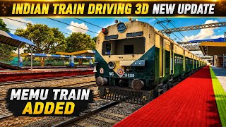 Indian Train Driving 3d New Update  Memu Train Added | Download Now 🔥😍 screenshot 5