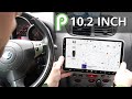 Turn your CAR into a TESLA - BEST 2DIN 10.2 Android 9 CAR Stereo 2020!