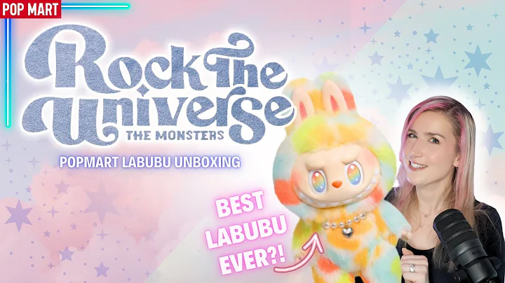 ROCK the UNIVERSE LABUBU unboxing 🌈 | BEST Labubu Ever?! #popmart #labubu #unboxing
