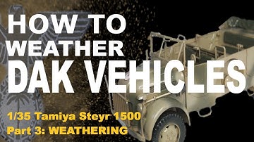 How to Weather A Scale Model Complete Beginners Tutorial