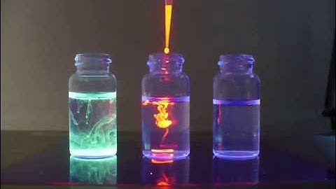 PhosphorDots non toxic quantum dots, with UV illumination
