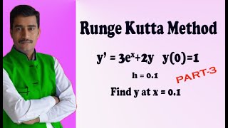 Range Kutta method of fourth order numerical method interesting example(PART-3)