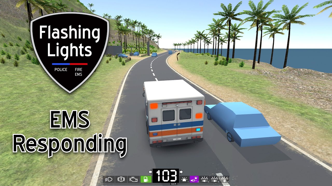Flashing Lights EMS Responding YouTube