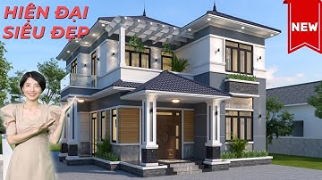 CHỈ TỪ 1,4 TỶ Trọn gói mẫu nhà 2 tầng QUÁ ĐẸP và RẺ,Ai xem cũng THÍCH | MH01353