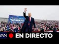 DIRECTO: Trump realiza un mitin de campaña en Carolina del Norte