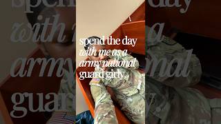 ———✰ SPEND THE DAY WITH ME: as a army national guard girlyyy 🪖