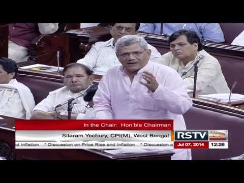 Mr. Sitaram Yechury's speech on the discussion on Price Rise and Food Inflation Mr. Sitaram Yechury's speech on the discussion on Price Rise and Food Inflation