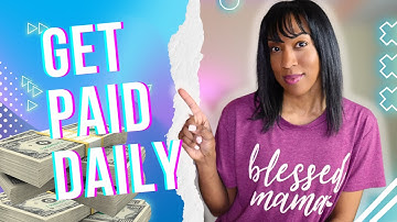 Get PAID DAILY with 4 Remote Side Hustles #sidehustle #workfromhome #stayathomemom