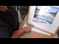 How to frame a pastel painting. - Pastel painting course 17