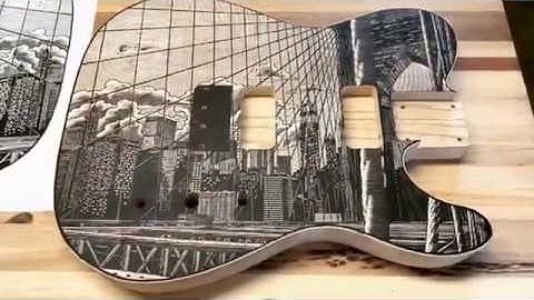 Fender Custom Carved NAMM Guitar by Old School Alex