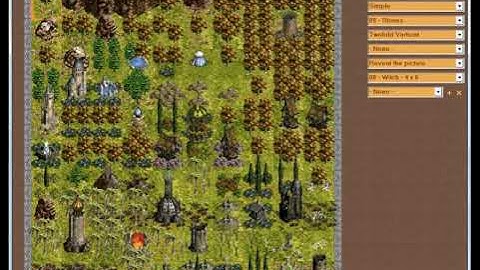 [ Visual Basic 6 ] Tile-based scenario editor for Fantasy Puzzle