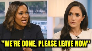 Meghan Markle Kicked Off This Morning After Heated Argument with Allison Hammond