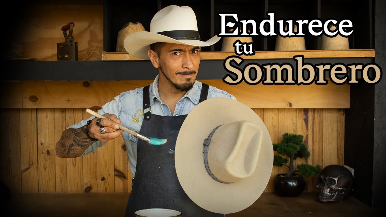 Cómo Endurecer Sombrero La - YouTube