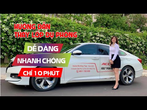 Video: Làm cách nào để thay lốp bị xẹp trên Honda Accord?