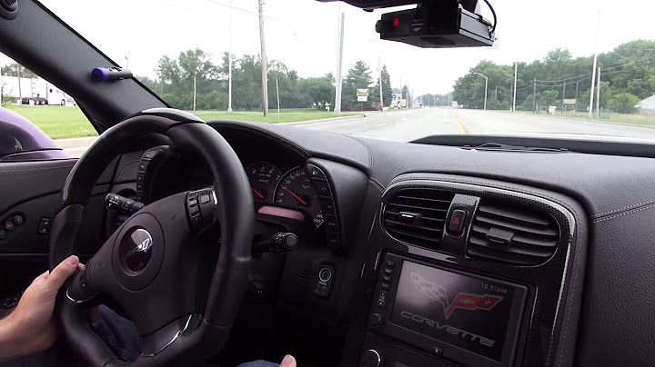 Inside an 8 Second Corvette ZR1