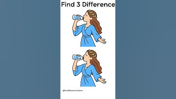 🧩 Spot the 3 Differences – Only 1% Can Find Them All!