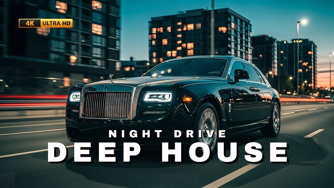 Deep Focus Night Drive 2025  Cinematic Deep House for Study & Work