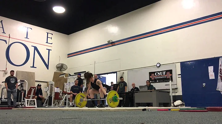 Christine Rees 1st Snatch