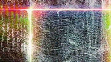 Audioreactive Bright particles noise sculpting TOUCHDESIGNER