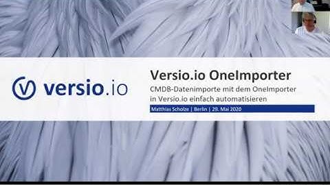 Versio.io CMDB Datenimporte mit dem OneImporter  automatisieren (+ Live-Demo Dynatrace Integration)