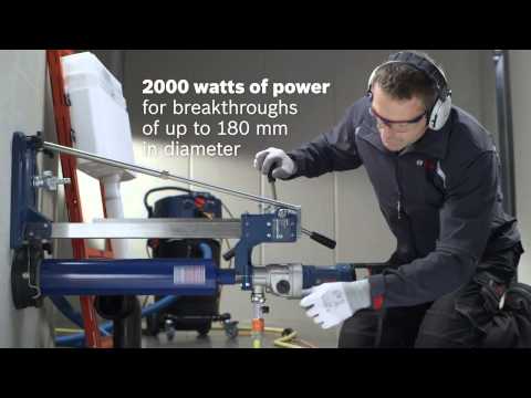 Дрель алмазного сверления Bosch GDB 180 WE Professional