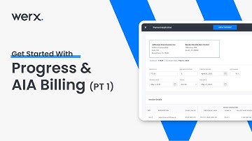 Progress & AIA Billing pt. 1