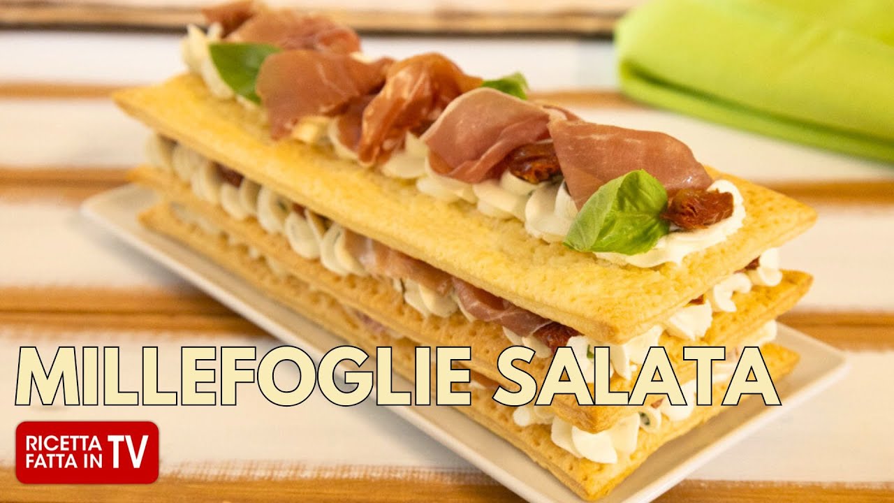 MILLEFOGLIE SALATA di Benedetta Rossi - Ricetta TV Fatto in Casa per Voi