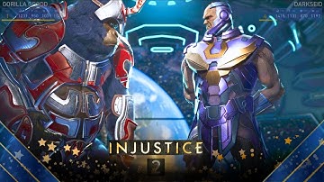 Injustice 2 - Gorilla Grodd Vs. Darkseid