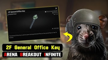2F General Office Key  [TV STATION] [Arena Breakout Infinite]