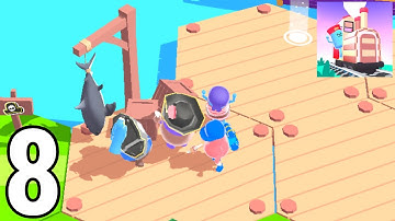 Tiny Trains - Gameplay / Walkthrough - Part 8 (IOS & Android) - Pirate Island